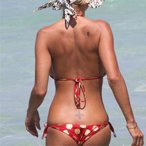 Shauna Sand Bikini Candids