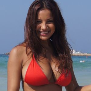 lacey_banghard_red_bikini